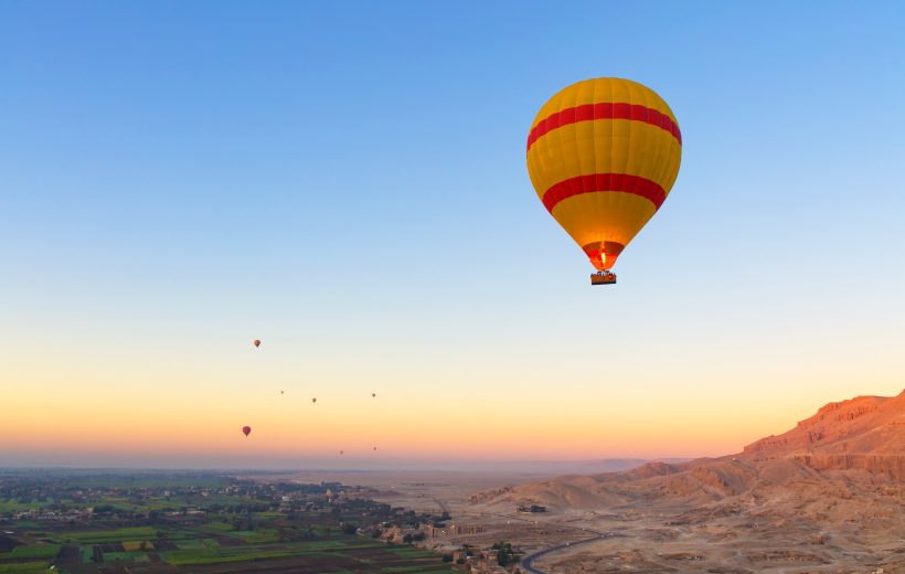 Luxury Sunrise Balloon Ride in Luxor with Hotel Pickup